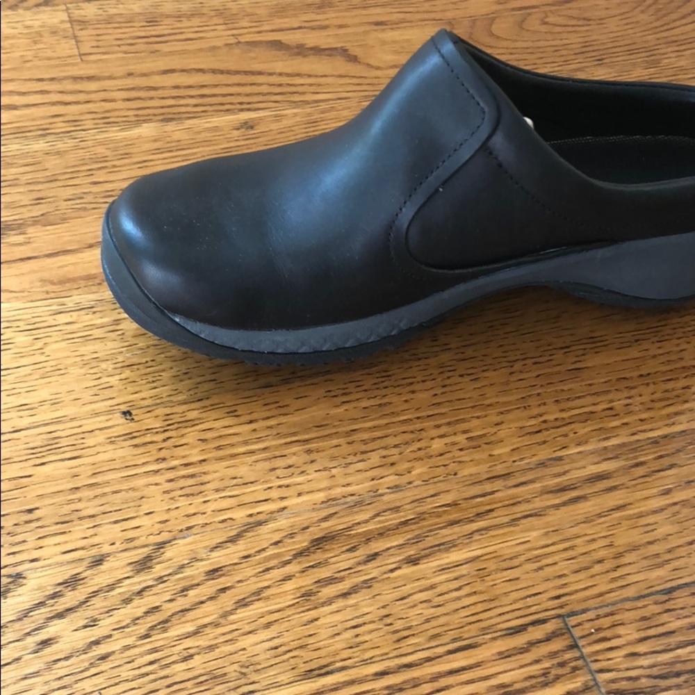 Merrill mules - black leather